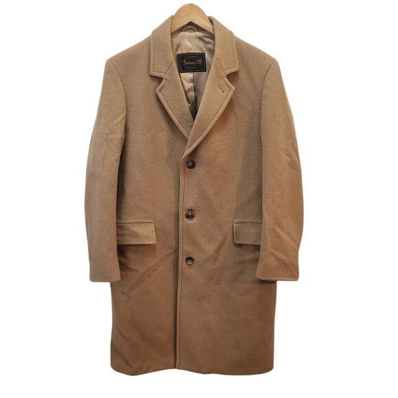 Botany' 500 wool blend long dress coat caramel tan size 40 - Picture 1 of 10